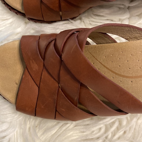 DANSKO Sandals size 38 US 7.5/8 good condition see all photos color brown - Picture 2 of 16